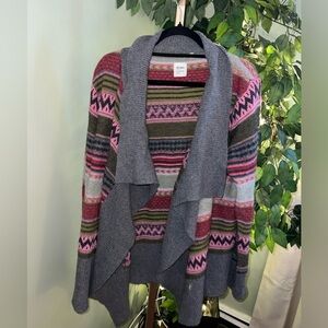 DYLAN by the Grit Open Front Cardigan size XL-Southwest